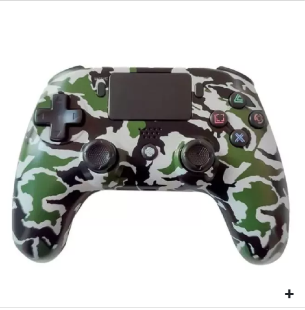يد تحكم K Gaming PS4 لاسلكية — كامو V1 بتصميم عسكري جريء