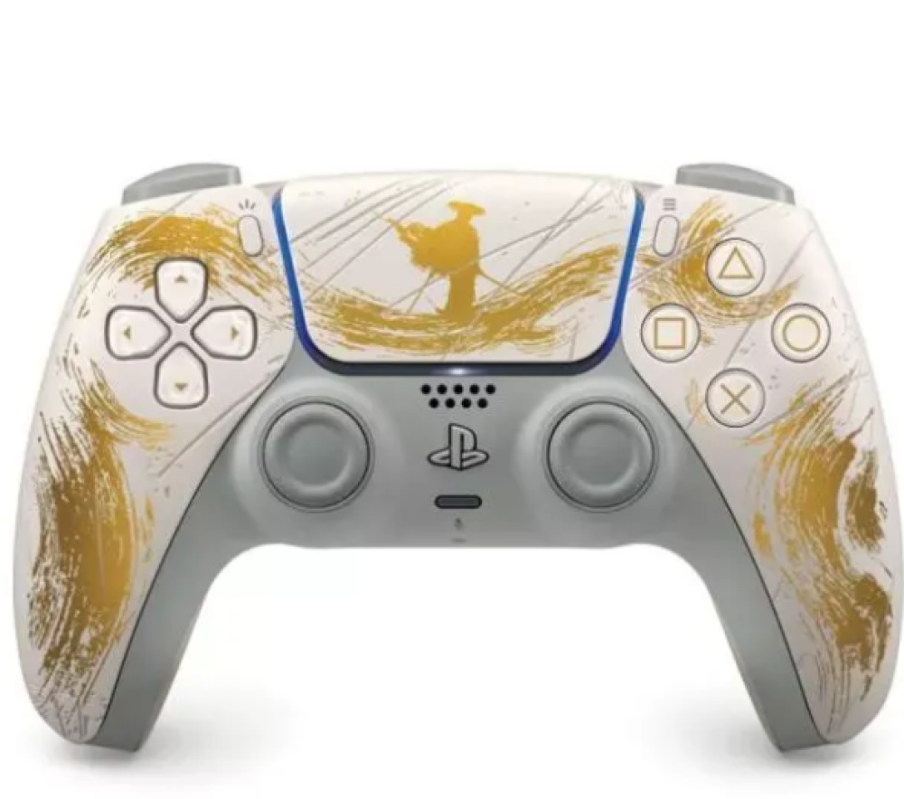Sony PlayStation 5 DualSense Astrobot Joyful Limited Edition V2 Controller Ghost of Yotei Gold