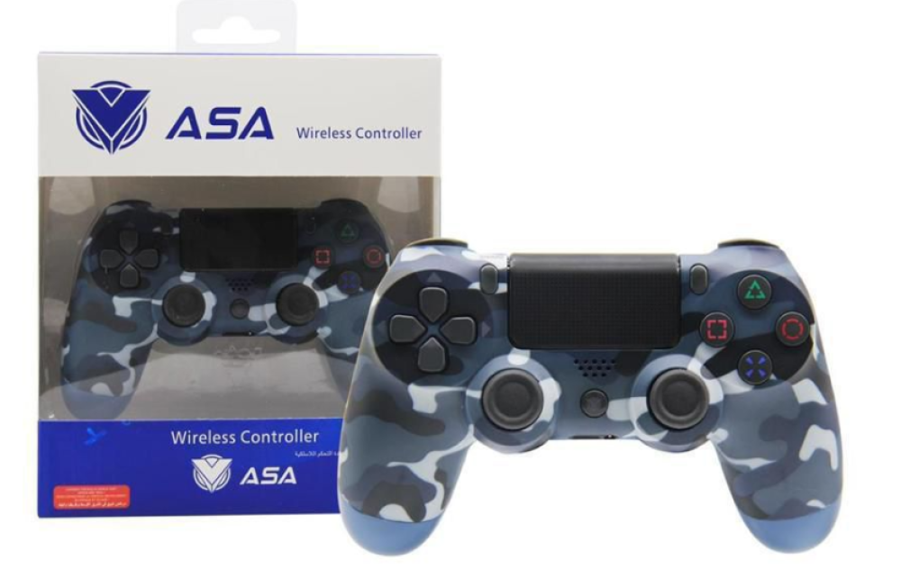 PS4 ASA Wireless Controller Army Blue