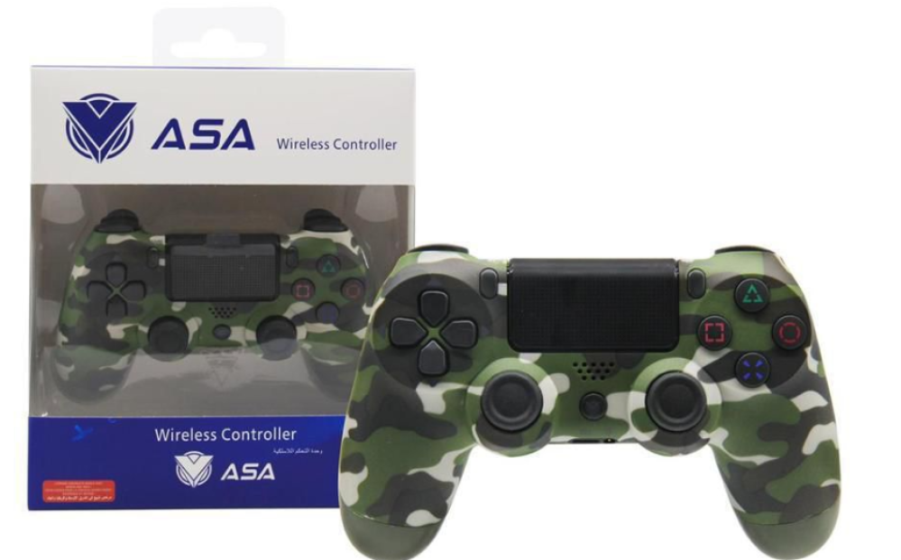 PS4 ASA Wireless Controller green camo