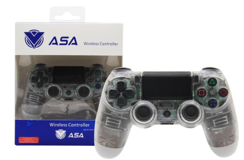 PS4 ASA Wireless Controller Crystel White