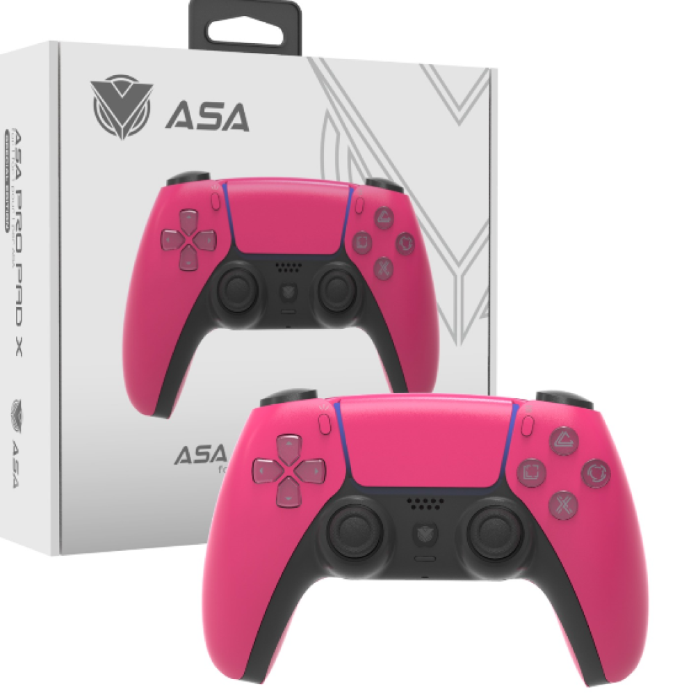ASA PRO PAD X For PS4 - Special Edition Pink