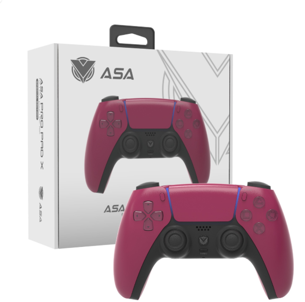 Volcanic RedASA PRO PAD X For PS4 - Special Edition