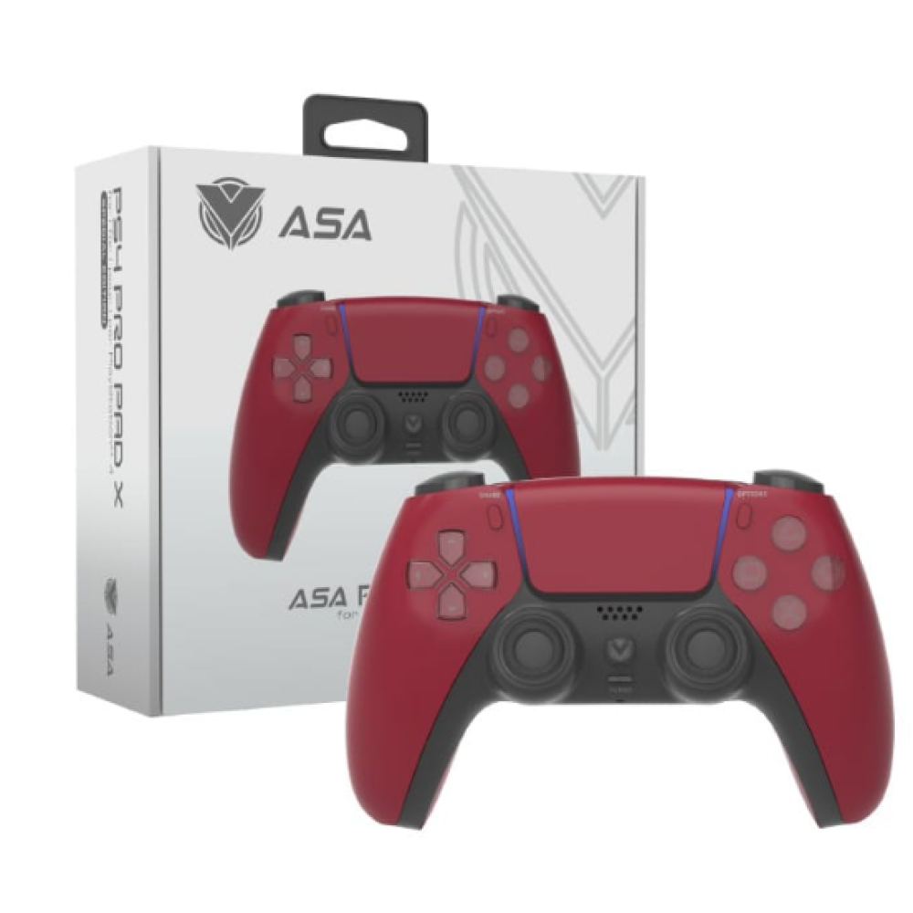 ASA PRO PAD X For PS4 - Special Edition Cosmic Red