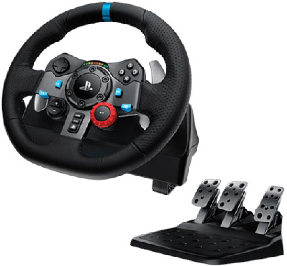 LOGITECH G Series Driving Force G29 Racing Wheel, Wired, for PS 4, PS 3, Black