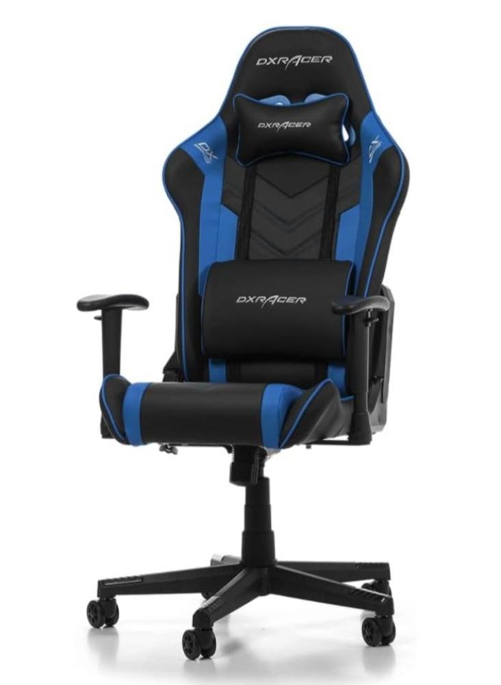 [GC-P132-NB-F2-158] كرسي ألعاب DXRacer Prince أسود / أزرق – GC-P132-NB-F2-158
