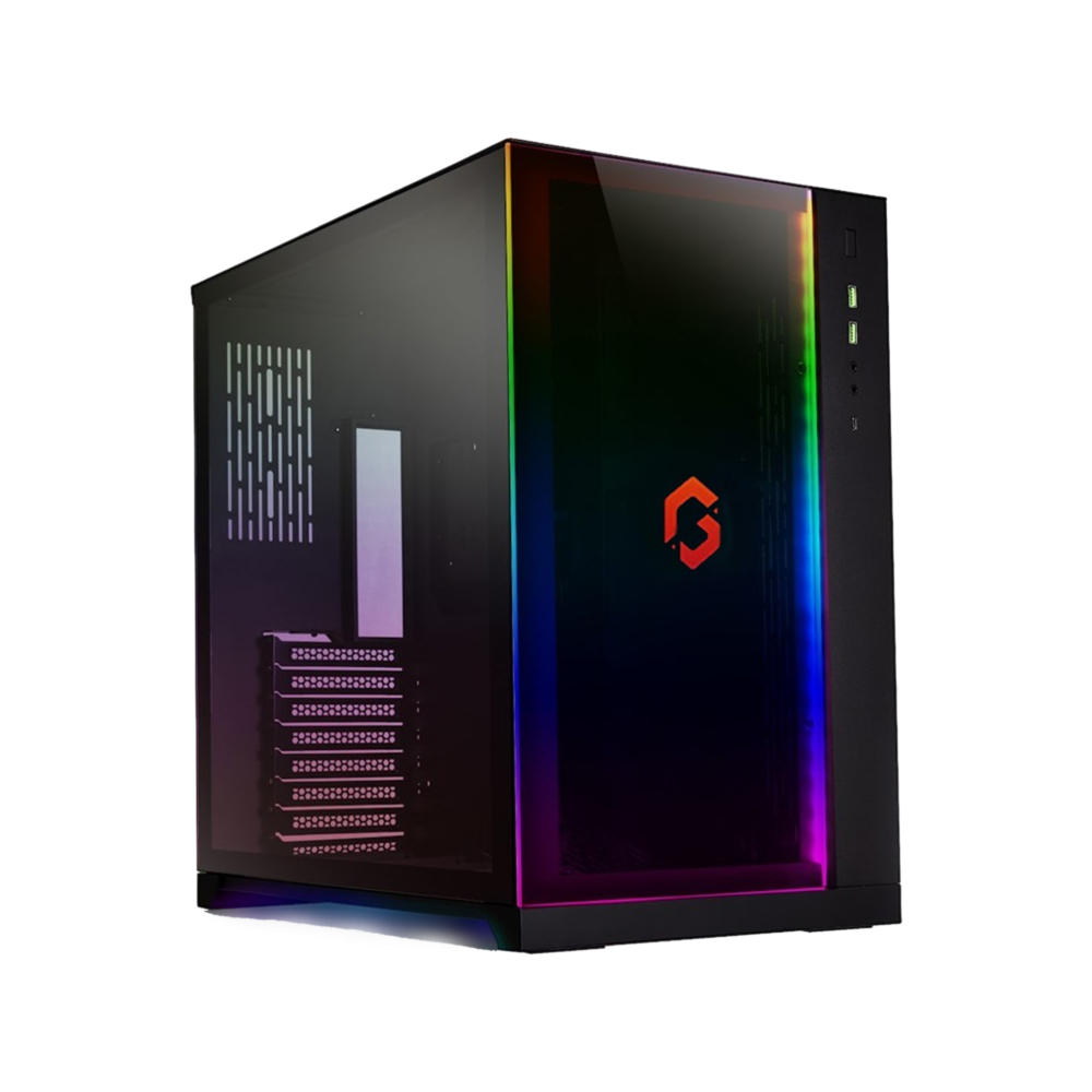 GAMEON LIAN LI Edition Dynamic Mid Tower Gaming Case - Black