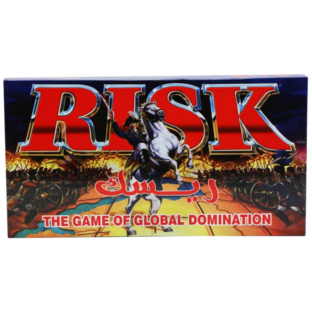 [6587895312004] لعبة ريسك (Risk) - لعبة السيطرة العالمية الاستراتيجية