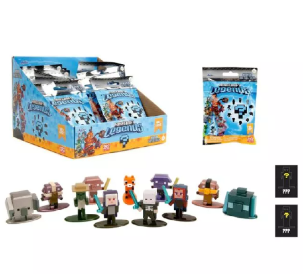 Minecraft Legends Nano Metal Collectible Figures – Assorted