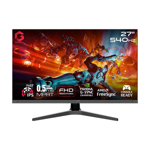 GOTX27FHD540IPS GOTX27FHD540IPS 27" FHD, 540Hz, MPRT 0.5ms, HDMI 2.1, Fast IPS Gaming Monitor (Support PS5) - Black