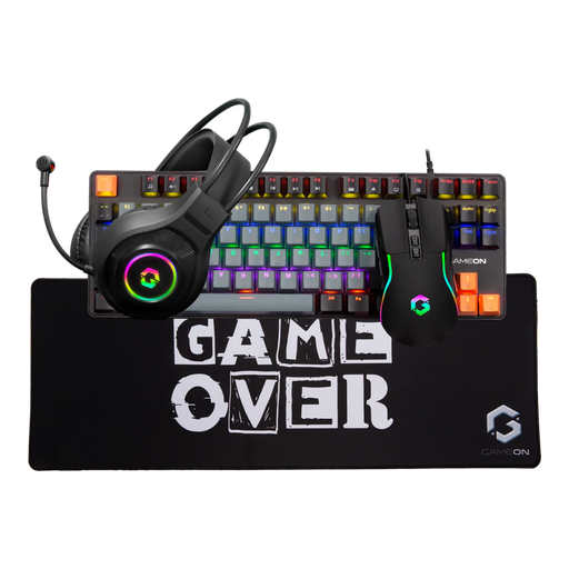 GAMEON VIPER XI All-In-One Gaming Bundle (Mechanical Keyboard, Headset, Mouse & Mousepad)
