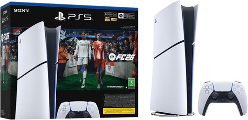 Sony PlayStation 5 Slim Digital Edition with EA Sports FC26 Bundle